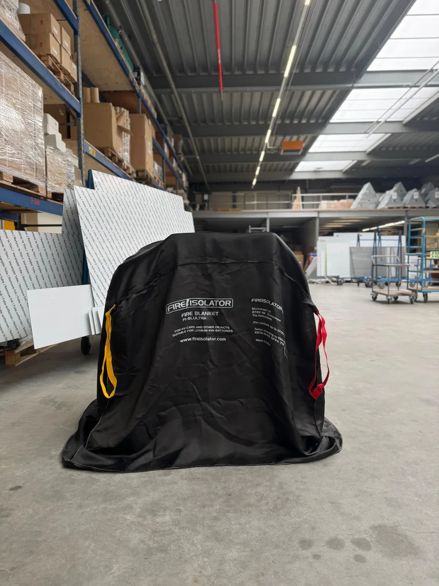 Lithium Battery Storage Fire Blanket